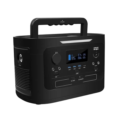 لیتیوم قابل حمل Lifepo4 ایستگاه انرژی خورشیدی 1000W در فضای باز برای کمپینگ اتومبیل