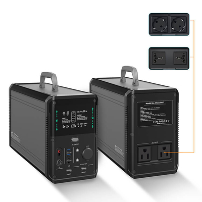 کیت ژنراتور خورشیدی نیروگاه USB قابل حمل 1075wh با پریز 220 ولت