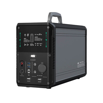 ایستگاه ژنراتور خورشیدی 1500w 1380Wh Lifepo4 برای یخچال خودرو