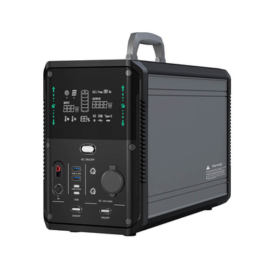 ژنراتور خورشیدی قابل حمل 1500w 1380Wh برای منبع تغذیه اضطراری خانه کمپینگ