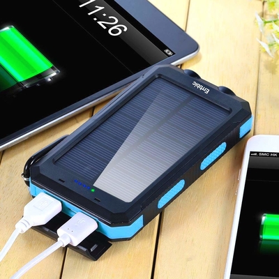 ODM Universal Backup Solar Power Bank Pack Charger 20000mah