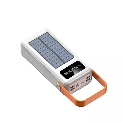 30000mAh 100000mAh شارژر خورشیدی 120000Mah کابل قابل جدا شدن پاوربانک خورشیدی با طناب