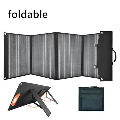 پنل خورشیدی منعطف 5 تاشو پانل سلول خورشیدی 100 واتی 18 ولتی برای خانه در فضای باز