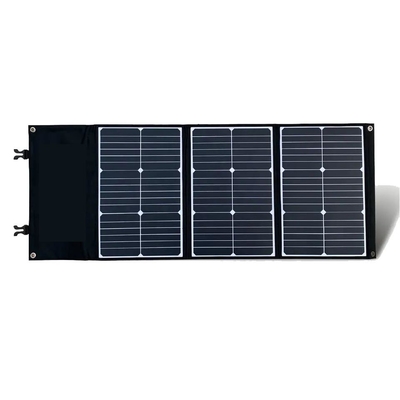 پنل خورشیدی تاشو کیف دستی ایستگاه برق قابل حمل انرژی خورشیدی 6 فول ETFE 60W 110w 220w