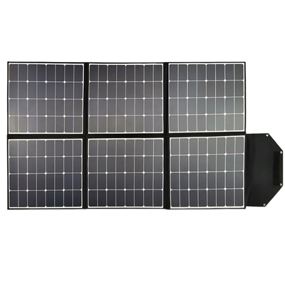 پنل خورشیدی تاشو کیف دستی ایستگاه برق قابل حمل انرژی خورشیدی 6 فول ETFE 60W 110w 220w