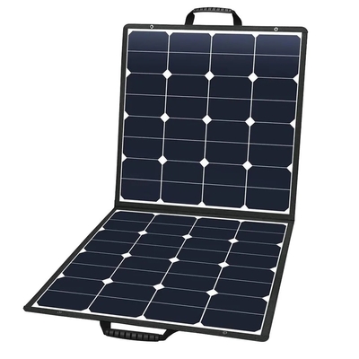 پنل خورشیدی تاشو کیف دستی ایستگاه برق قابل حمل انرژی خورشیدی 6 فول ETFE 60W 110w 220w