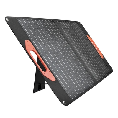 کیت شارژ تاشو پانل خورشیدی ETFE 100W 60w 100w 3 برابر هر ماژول خورشیدی 5 برابر برای شارژ برق قابل حمل