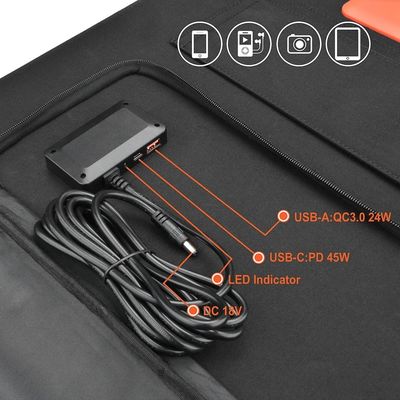 ETFE 100W پانل خورشیدی بسته بندی شارژ 60w 100w 3 فول 5 فول هر ماژول تک
