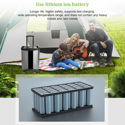 باتری LiFePO4 ژنراتور 2500Wh نیروگاه قابل حمل اضطراری