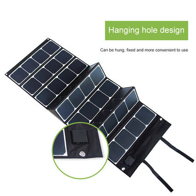 پانل خورشیدی تاشو یواس بی شبکه خاموش 120 وات برای کمپینگ Vanlife در فضای باز