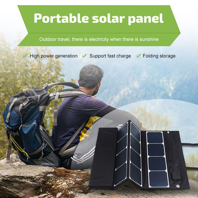 پانل خورشیدی تاشو 180 واتی Sunpower برای قایق مسافرتی کمپینگ پاوربانک