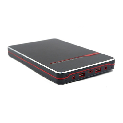 PD 65W 100W لپ تاپ قابل حمل پاور بانک لپ تاپ نوع C 40000mah باتری 24 ولت پشتیبان