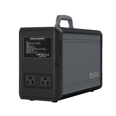 1380 وات ساعت خانگی RV اضطراری ایستگاه برق قابل حمل ژنراتور شارژ سریع USB-C