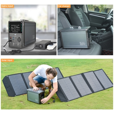 کیت سیستم ژنراتور پانل خورشیدی کوچک 1380Wh 3000W قابل حمل