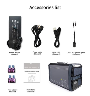1000W باتری لیتیوم یونی MPPT ژنراتور نیروگاه قابل حمل سیستم خورشیدی برای خانه