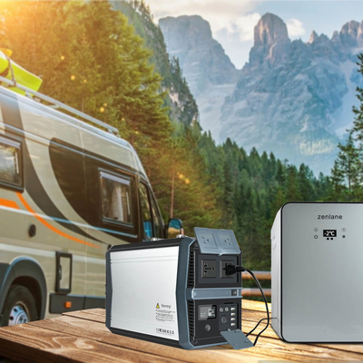 ایستگاه شارژ قابل حمل اینورتر موج سینوسی خالص 1000w برای کمپینگ
