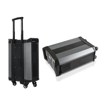 بسته ژنراتور نیروگاه قابل حمل OEM 4000W Lifepo4 برای کمپینگ 2500wh
