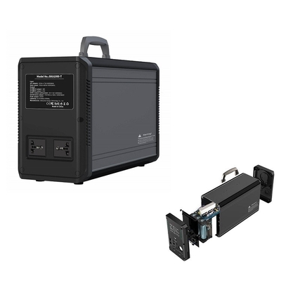 منبع تغذیه قابل حمل 1380Wh Lifepo4 Solar Generator