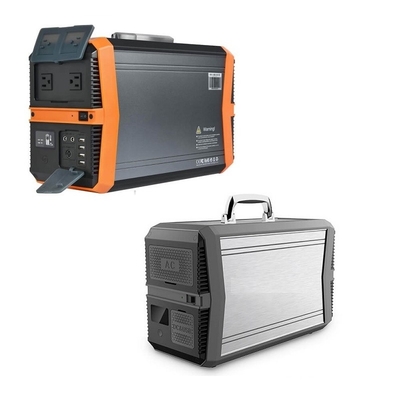 ژنراتور نیروگاه قابل حمل 1500 وات ساعت برای یخچال AC 100 - 240 ولت
