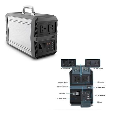 ژنراتور اینورتر برق خورشیدی MPPT Liion Lion Powered 1500W