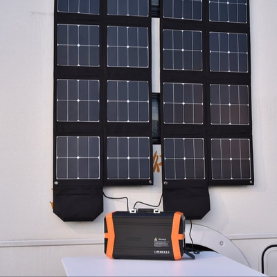 ژنراتور خورشیدی قابل حمل ROHS 300w Liion Power Station برای باتری BMS خانگی